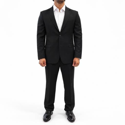 کت و شلوار فاستونی مطهری مشکی