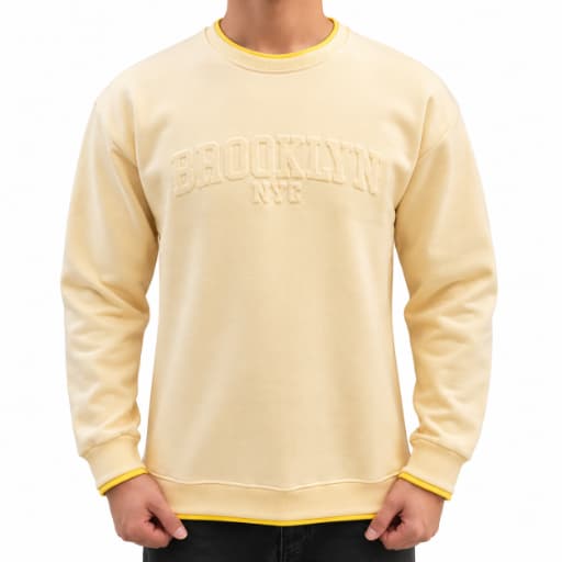 بلوز دورس سه نخ بروکلین سه ایکس لیمویی