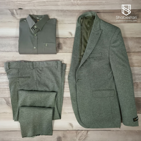 Fendi olive green suit set