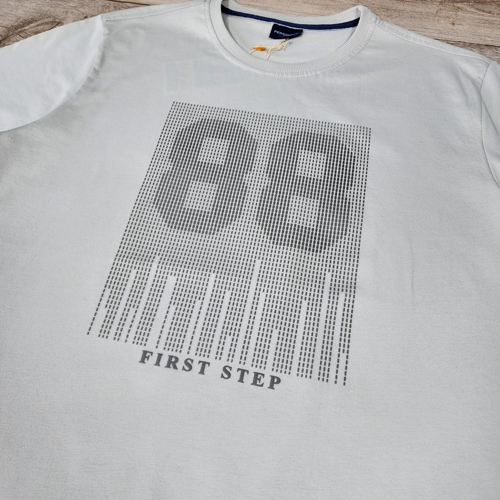 Light gray First Step round neck t-shirt11
