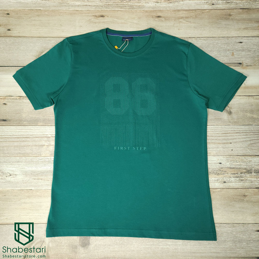 Shabestri Green First Step round neck T-shirt222
